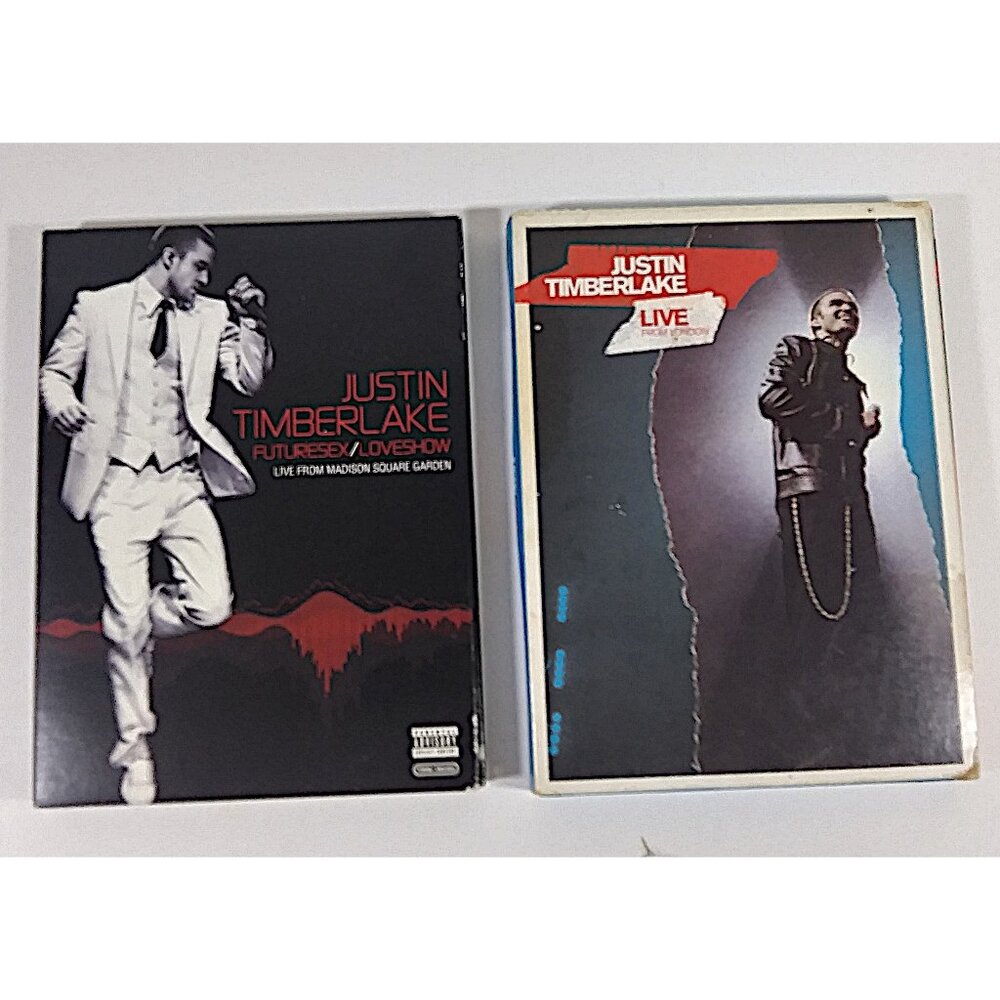 Justin Timberlake Concert DVD Lot Live London Future Sex Love Show 2003 2007